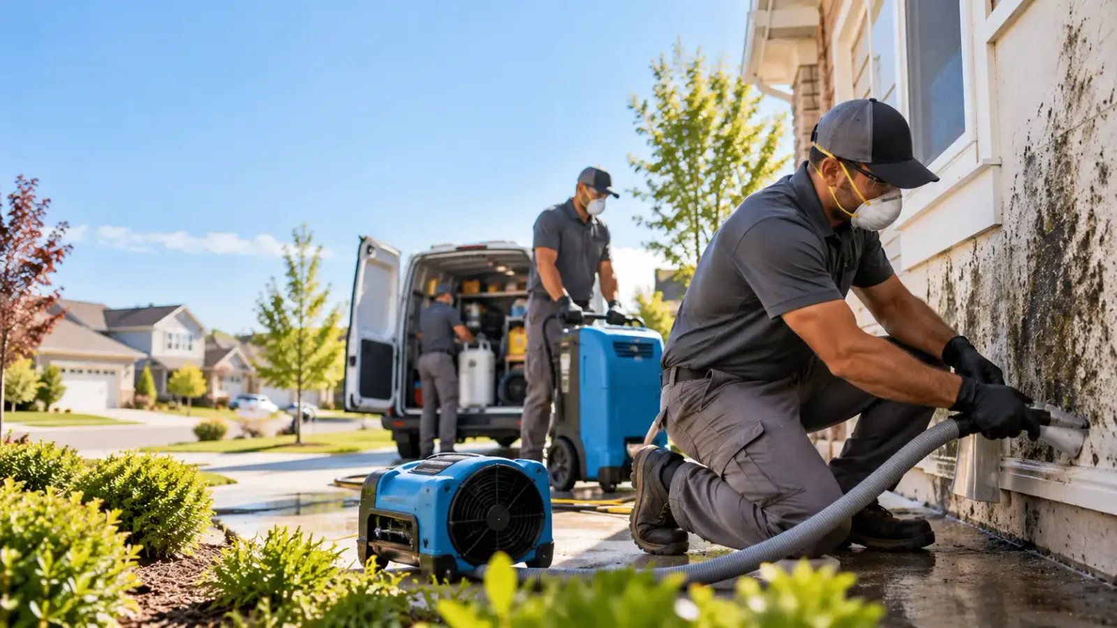 Mold Remediation in Cement, OK